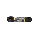 120 cm, 5-p Leather Shoelaces - Black