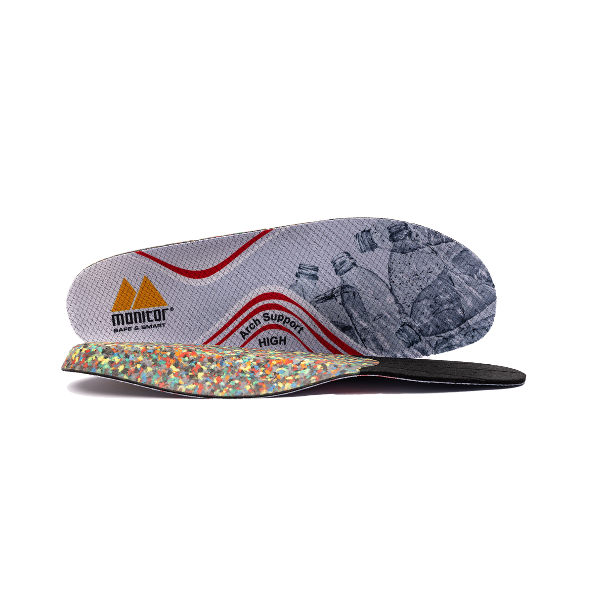 Arch Support High Insole - Red
