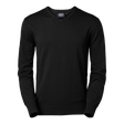 James Pullover V Neck - Black
