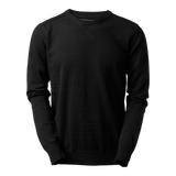 Fitzroy Round Neck Pullover - Black