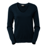 Coral Pullover V Neck w - Dark navy