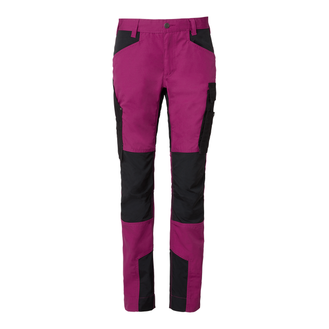 Cora Trousers w - Dark cerise