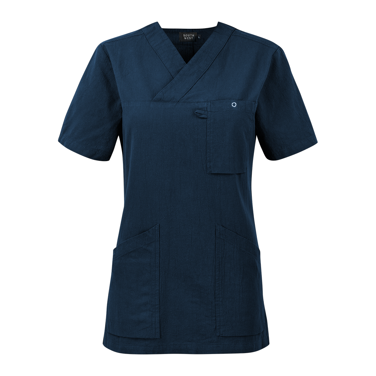 Carin Blouse w - Navy