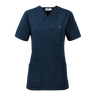 Carin Blouse w - Navy