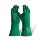 MaxiChem Tritech Gloves - Green