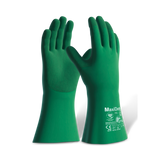 MaxiChem Cut Tritech Gloves - Green