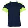 210 T-shirt - Navy/fluorescent yellow