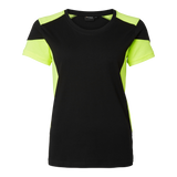 211 T-shirt w - Black/fluorescent yellow