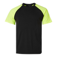 225 T-shirt - Black/fluorescent yellow