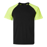 225 T-shirt - Black/fluorescent yellow