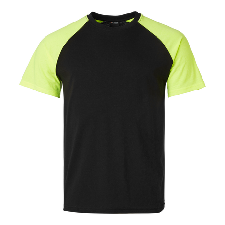 225 T-shirt - Black/fluorescent yellow