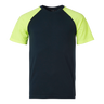 225 T-shirt - Navy/fluorescent yellow