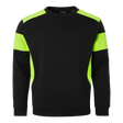 221 Sweat - Black/fluorescent yellow