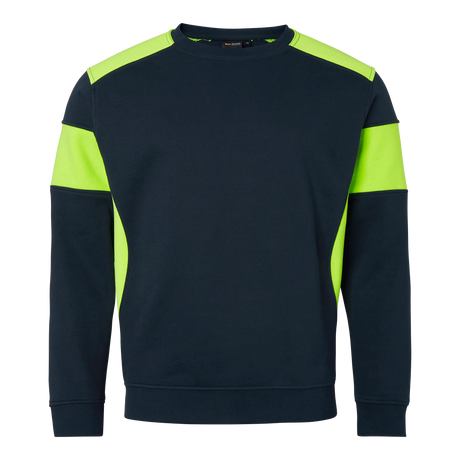 221 Sweat - Navy/fluorescent yellow