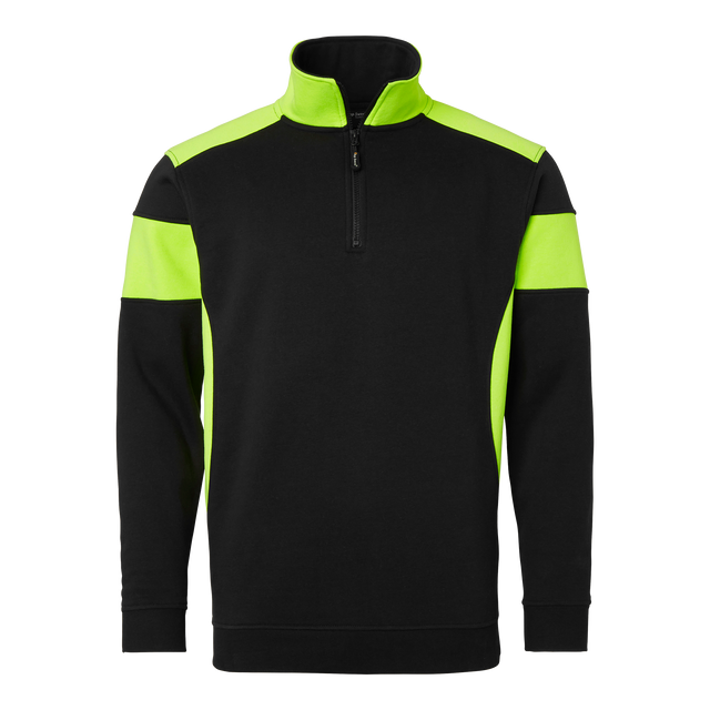 222 Sweat - Black/fluorescent yellow