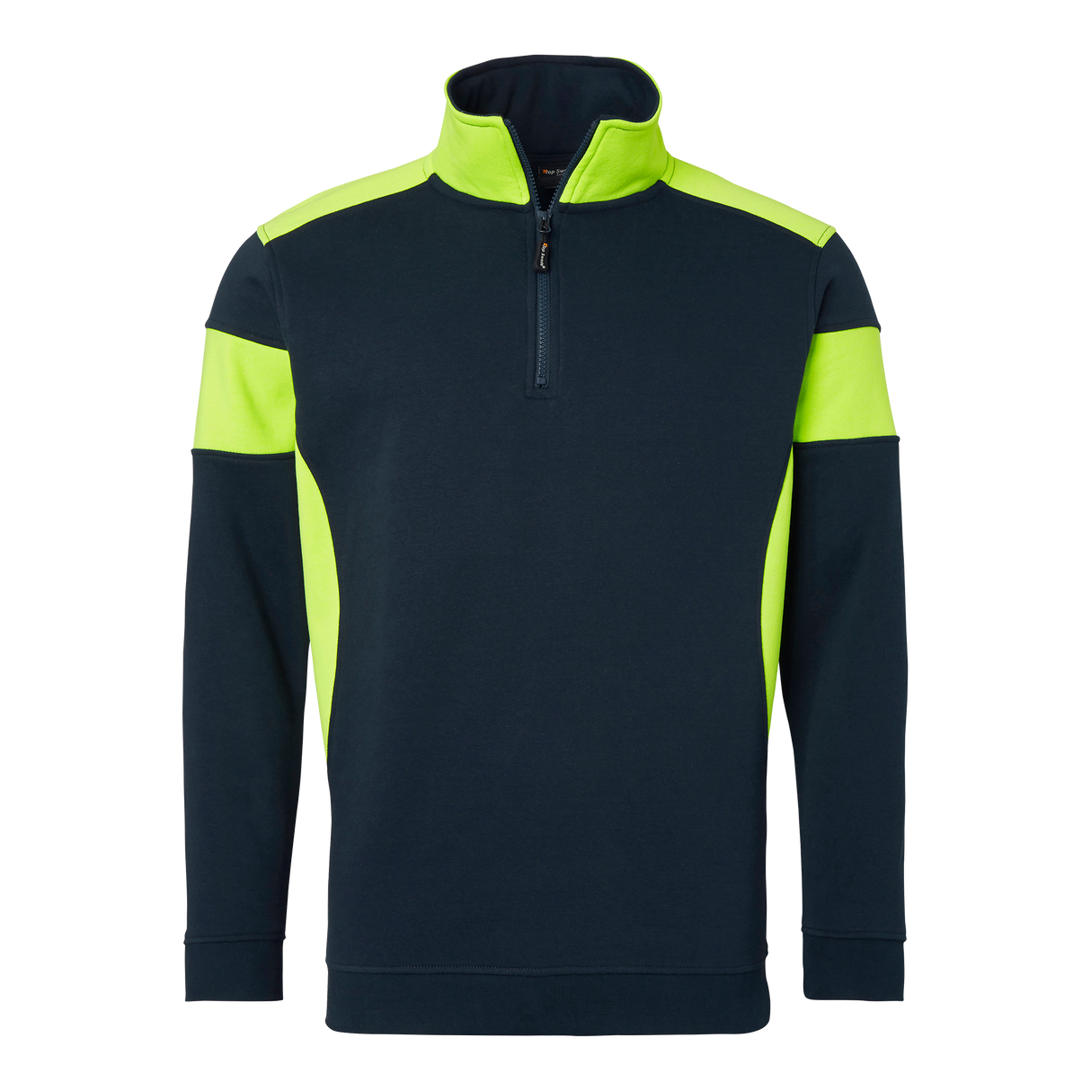 222 Sweat - Navy/fluorescent yellow