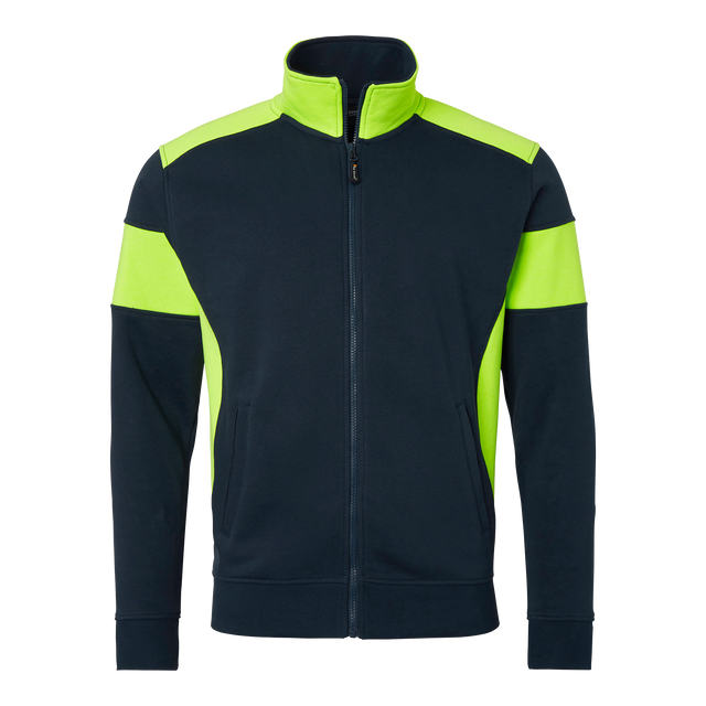 223 Sweat - Navy/fluorescent yellow