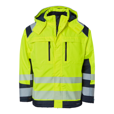 120 Jacket - Fluorescent yellow/navy