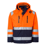 122 Jacket - Fluorescent orange/navy