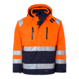 122 Jacket - Fluorescent orange/navy