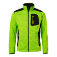 123 Fleece - Yellow melange/black
