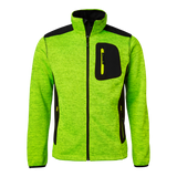 123 Fleece - Yellow melange/black