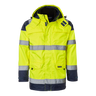 126 Parka - Fluorescent yellow/navy
