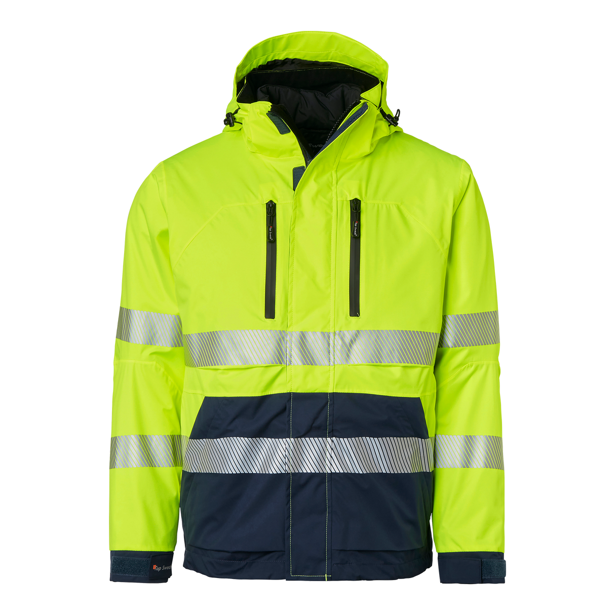 127 Jacket - Fluorescent yellow/navy