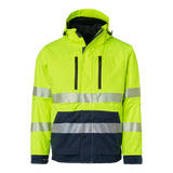 127 Jacket - Fluorescent yellow/navy