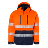 127 Jacket - Fluorescent orange/navy