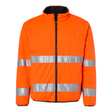 129 Jacket - Fluorescent orange/black