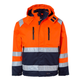 131 Jacket - Fluorescent orange/navy