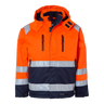 131 Jacket - Fluorescent orange/navy