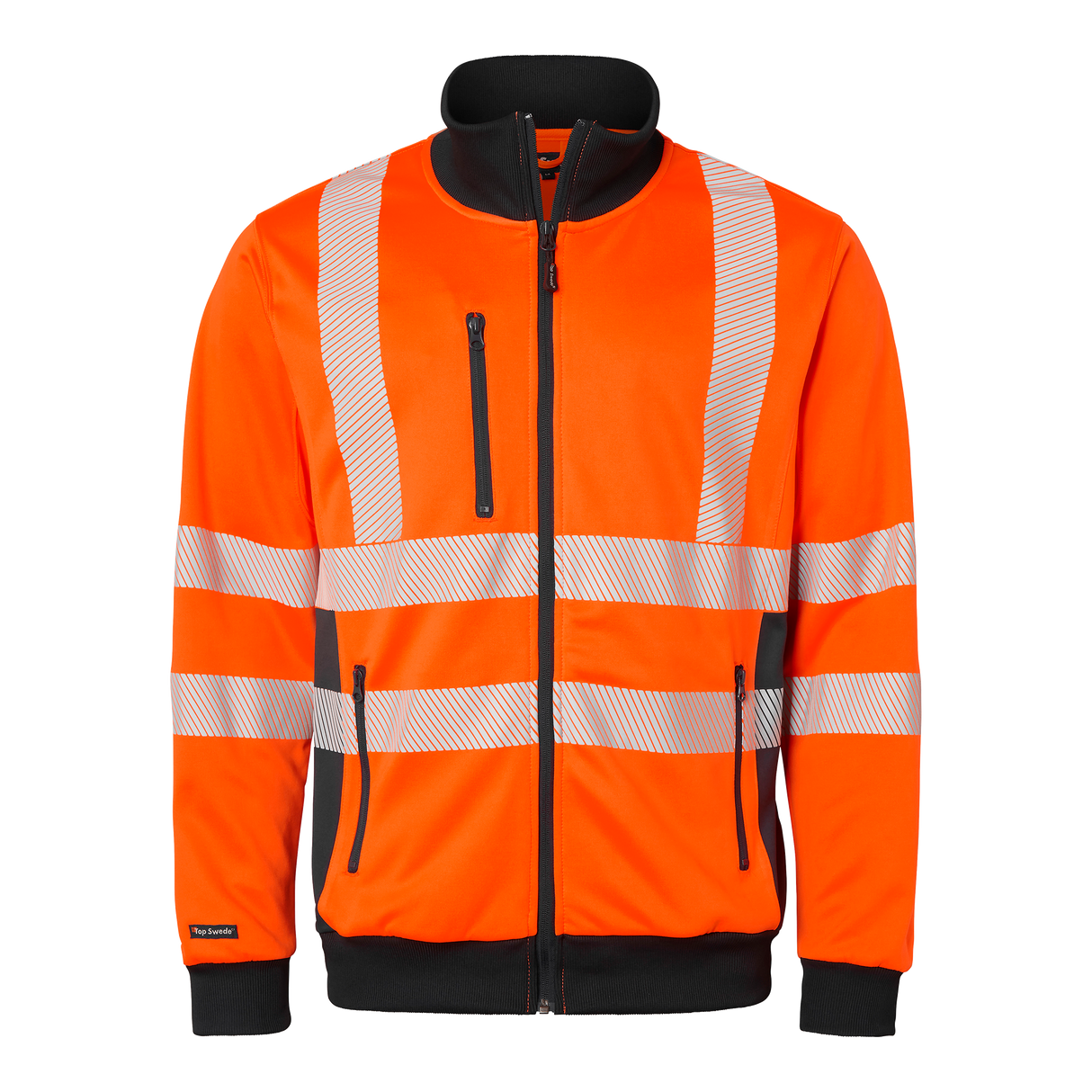 1529 Sweat - Fluorescent orange/navy