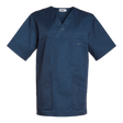 Malte V-Tunic - Blue melange