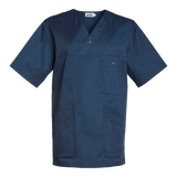 Malte V-Tunic - Blue melange