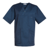 Malte V-Tunic - Blue melange