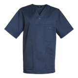 Malte V-Tunic - Blue melange