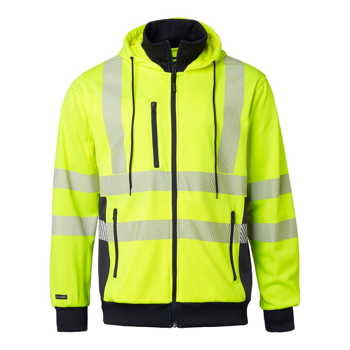 1729 Sweat - Fluorescent yellow/navy