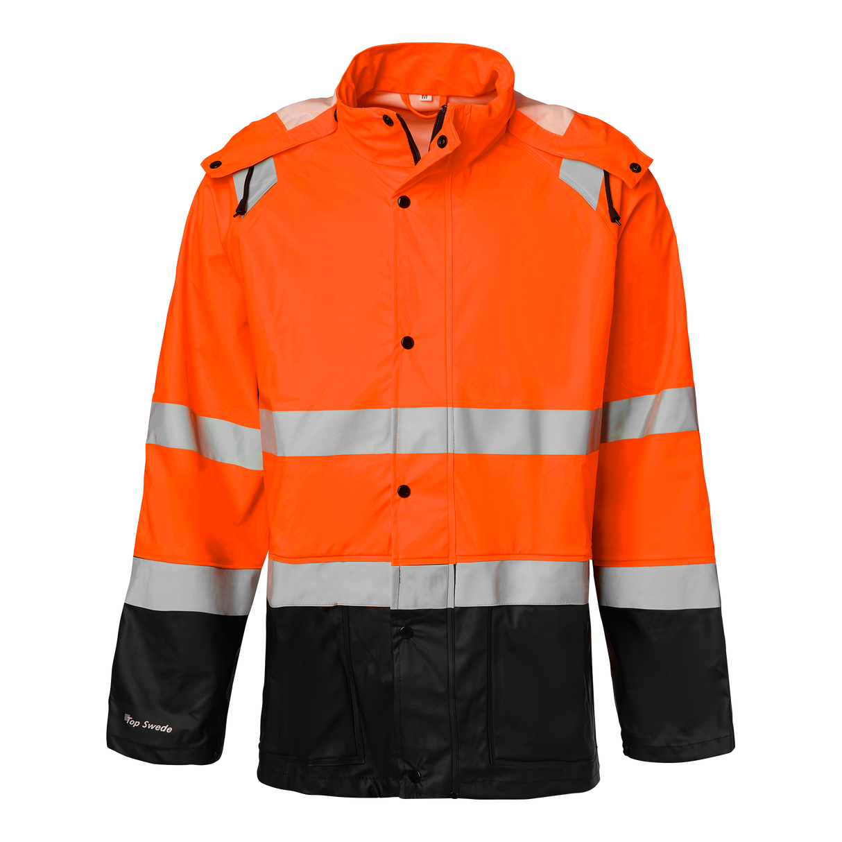 180 Rain Jacket Hi-Vis - Fluorescent orange/black