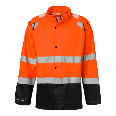 180 Rain Jacket Hi-Vis - Fluorescent orange/black