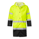 181 Rain Coat Hi-Vis - Fluorescent yellow/black