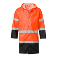 181 Rain Coat Hi-Vis - Fluorescent orange/black