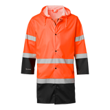 181 Rain Coat Hi-Vis - Fluorescent orange/black