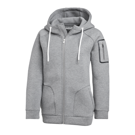 Paccard Hoodie w - Grey melange