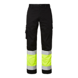 2070 Trousers - Black/fluorescent yellow