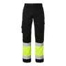 2070 Trousers - Black/fluorescent yellow