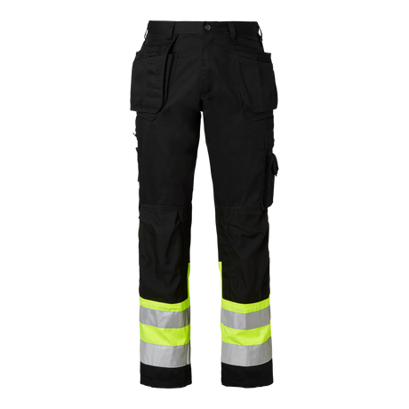 2171 Craftsmen Trousers - Black/fluorescent yellow
