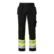2171 Craftsmen Trousers - Black/fluorescent yellow