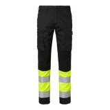 220 Service Trousers - Black/fluorescent yellow